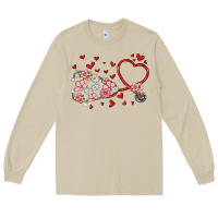 Mushroom valentine's day stethoscope Long Sleeve Tee - MaliasSmallBusiness