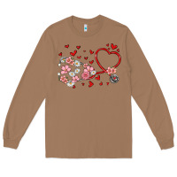 Valentine's Day Stethoscope Long Sleeve Tee | Teevron