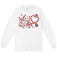 White valentine's day stethoscope Long Sleeve Tee - MaliasSmallBusiness