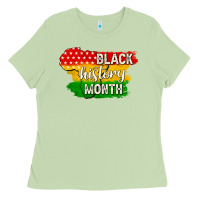 Matcha black history month Ladies Tee - texasbilliewilder