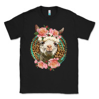 Black western llama and roses Classic Tee - LillyAllenDesigns