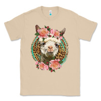 Mushroom western llama and roses Classic Tee - LillyAllenDesigns