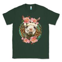 Sports Green western llama and roses Classic Tee - LillyAllenDesigns