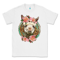 White western llama and roses Classic Tee - LillyAllenDesigns