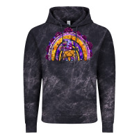 Cloud Black witchy gnome rainbow Vintage Hoodie - BundleAndBundleShop