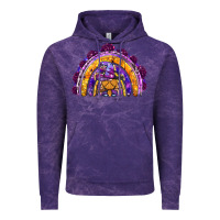 Cloud Purple witchy gnome rainbow Vintage Hoodie - BundleAndBundleShop