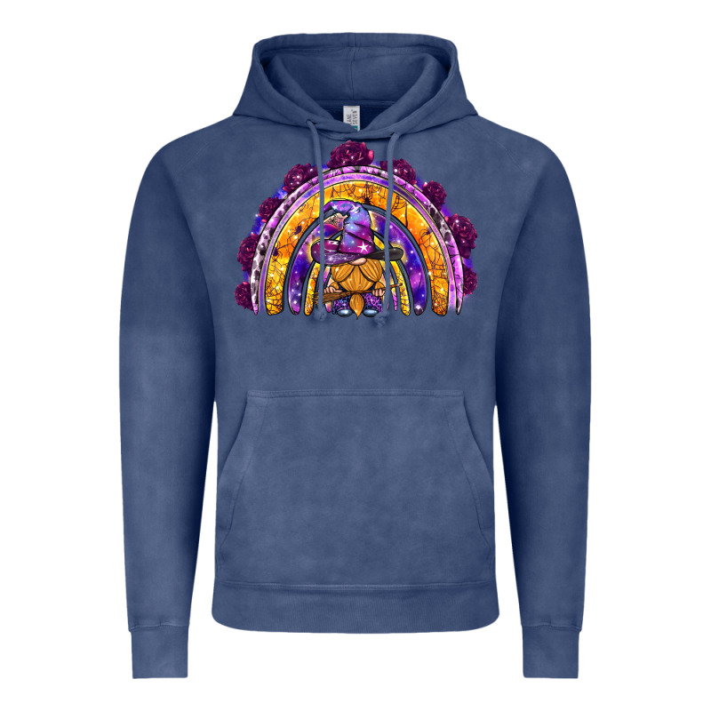 Witchy Gnome Rainbow Vintage Hoodie by BundleAndBundleShop | Teevron