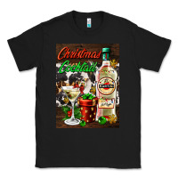 Black christmas cocktail martini  air freshener Classic Tee - AdoDesignShop