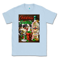 Dusty Blue christmas cocktail martini  air freshener Classic Tee - AdoDesignShop