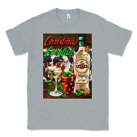 Heather Grey christmas cocktail martini  air freshener Classic Tee - AdoDesignShop