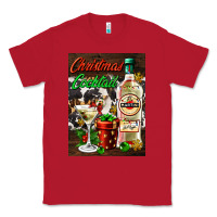 Red christmas cocktail martini  air freshener Classic Tee - AdoDesignShop