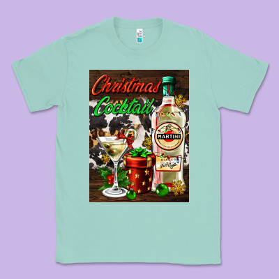 Christmas Cocktail Martini  Air Freshener Classic Tee Designed By Adodesignshop