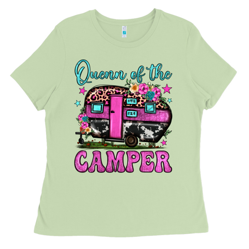 Queen Of The Camper Ladies Tee by JahusDesignShop | Teevron