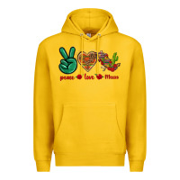 Lemon Peace Love Mexico Premium Hoodie - texasbilliewilder