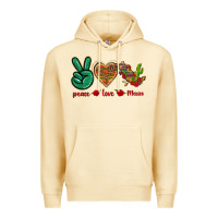 Pina Colada Peace Love Mexico Premium Hoodie - texasbilliewilder