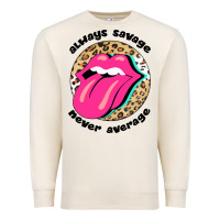 Sandshell Always savage never average Premium Sweatshirt - Bettercallsaul