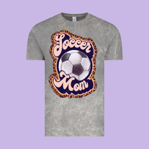 Soccer Mom Vintage Tee Designed By Jahusdesignshop