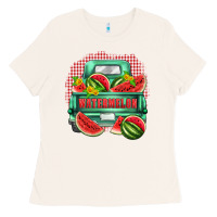 Bone watermelon truck Ladies Tee - Zillion Design Studio