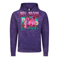 Cloud Purple Breast Cancer My Mom Is A Fighter Vintage Hoodie - Artiststas
