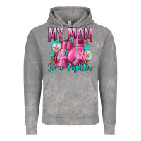 Cloud Rock Breast Cancer My Mom Is A Fighter Vintage Hoodie - Artiststas