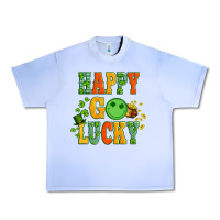Grape Ice happy go lucky  with coin and shamrock Urban Heavy Tee - Artiststas