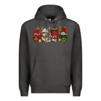 Charcoal Heather christmas mexican gnomies coffee Premium Hoodie - JahusDesignShop