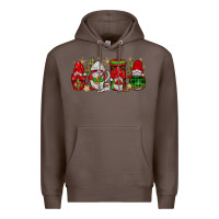 Coffee christmas mexican gnomies coffee Premium Hoodie - JahusDesignShop