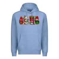 Colony Blue christmas mexican gnomies coffee Premium Hoodie - JahusDesignShop