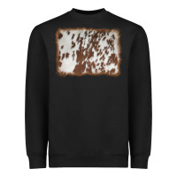 Black cowhide background Heavyweight Sweatshirt - AdoDesignShop