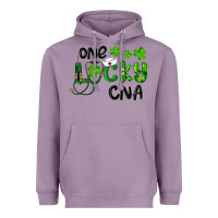Lavender St. Patrick's Day One Lucky Cna Heavyweight Hoodie - RanaPortraitStore