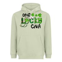 Matcha St. Patrick's Day One Lucky Cna Heavyweight Hoodie - RanaPortraitStore