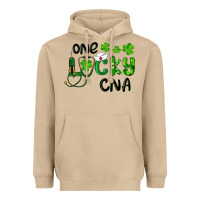 Mushroom St. Patrick's Day One Lucky Cna Heavyweight Hoodie - RanaPortraitStore