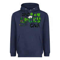Navy St. Patrick's Day One Lucky Cna Heavyweight Hoodie - RanaPortraitStore