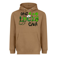 Toasted Coconut St. Patrick's Day One Lucky Cna Heavyweight Hoodie - RanaPortraitStore