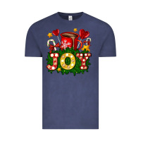 Vintage Denim christmas joy coffee and candies Vintage Tee - AdoDesignShop