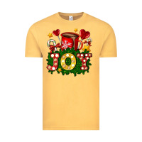Vintage Mustard christmas joy coffee and candies Vintage Tee - AdoDesignShop