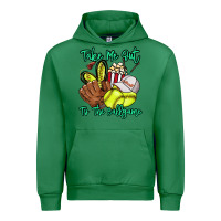 Emerald Take me out to the ballgame Urban Hoodie - HowdyJamesFarm