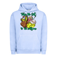 Pigment Grape Ice Take me out to the ballgame Urban Hoodie - HowdyJamesFarm