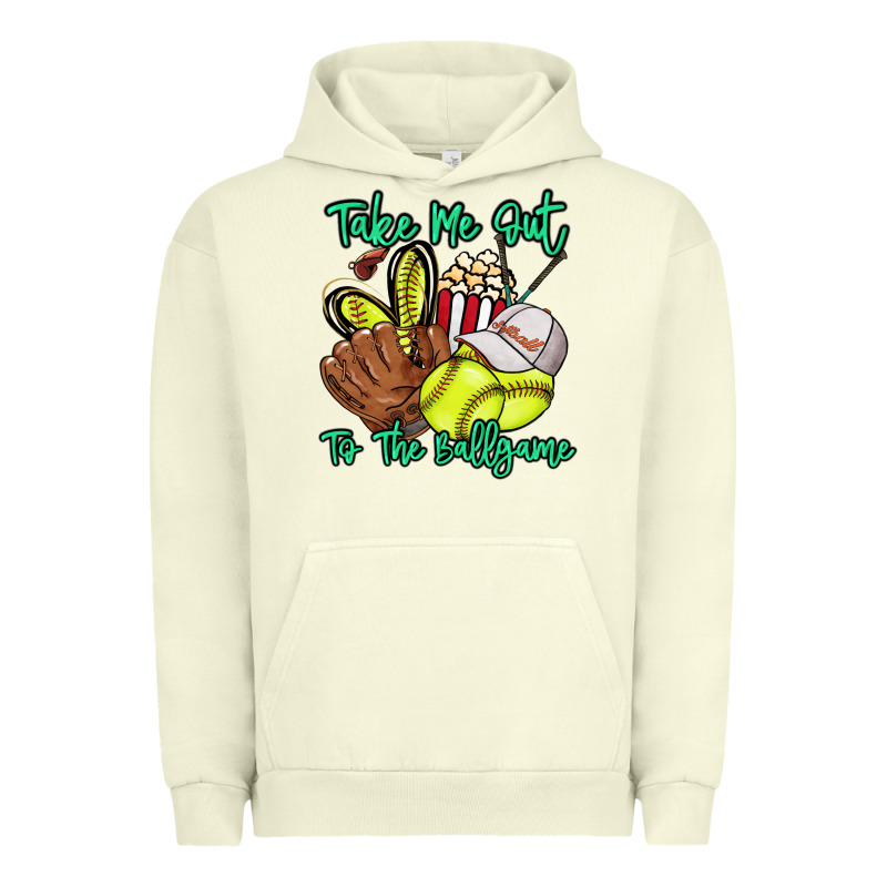 Take Me Out To The Ballgame Urban Hoodie by HowdyJamesFarm | Teevron