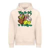 Sandshell Take me out to the ballgame Urban Hoodie - HowdyJamesFarm