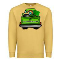 Antique Gold St Patrick's Day Truck Premium Sweatshirt - Bettercallsaul