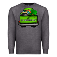 Charcoal Heather St Patrick's Day Truck Premium Sweatshirt - Bettercallsaul