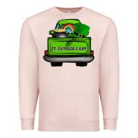 Pale Pink St Patrick's Day Truck Premium Sweatshirt - Bettercallsaul