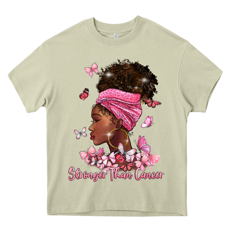 Stronger Than Cancer Heavy Core Tee by BarkalooDesign | Teevron