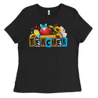 Black teacher Ladies Tee - Zillion Design Studio