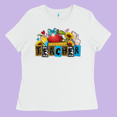 Teacher Ladies Tee Designed By Zillion Design Studio
