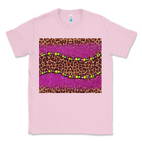 Bubblegum Pink mardi gras  leopard pink glitter bead Classic Tee - BarkalooDesign