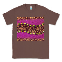 Chestnut mardi gras  leopard pink glitter bead Classic Tee - BarkalooDesign