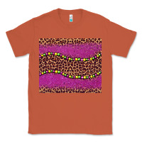 Copper mardi gras  leopard pink glitter bead Classic Tee - BarkalooDesign