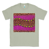 Matcha mardi gras  leopard pink glitter bead Classic Tee - BarkalooDesign